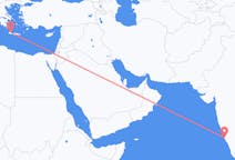 Flyg från Mangalore, Indien till Chania, Grekland