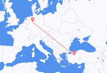 Flyg från Eskişehir till Paderborn