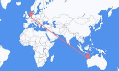 Vluchten van Karratha, Western Australia, Australië naar Maastricht, Nederland