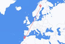 Flights from Marrakesh, Morocco to Arvidsjaur, Sweden