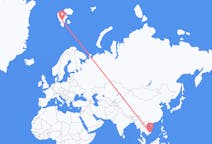 Flyreiser fra Dalat, til Svalbard
