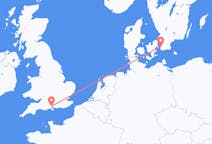 Fly fra Southampton til Malmø