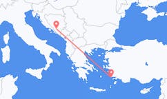 Flyg från Mostar till Kos