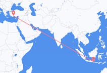 Flyrejser fra Banyuwangi, Indonesien til Antalya, Tyrkiet