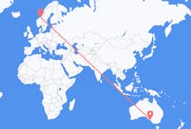Flyrejser fra Adelaide, Australien til Trondheim, Norge