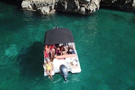 개인 보트 여행 Kotor- 바위의 우리 숙녀 - 6 명의 승객까지의 푸른 동굴
