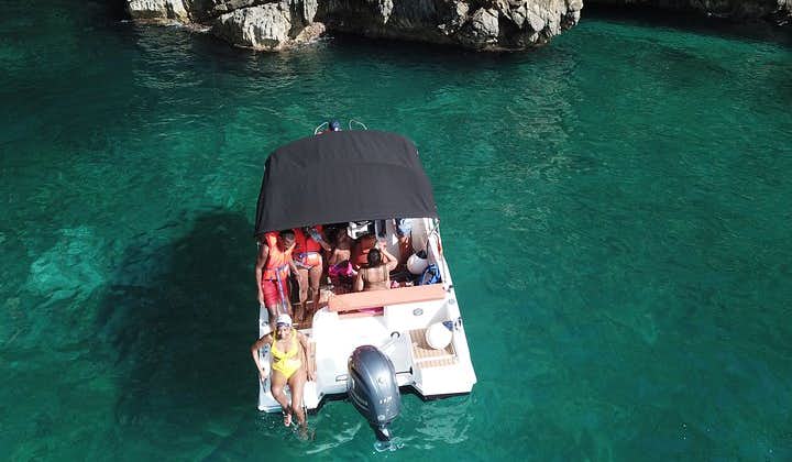 Private boat tour Kotor-Our lady of the rocks-Blue Cave up to 6 passenger
