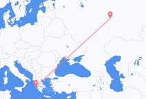 Flights from from Kazan to Kefallinia