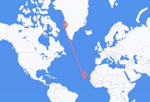 Flyreiser fra São Vicente, Kapp Verde til Sisimiut, Grønland