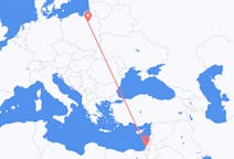Flights from Tel Aviv, Israel to Szymany, Szczytno County, Poland