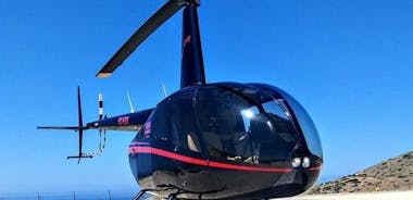 Vuelo en helicóptero por Santorini
