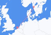 Loty z Ostend (Norfolk), Belgia z Göteborg, Szwecja