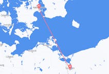 Flüge von Kopenhagen, Dänemark nach Stettin, Polen