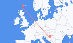 Flights from Papa Westray, the United Kingdom to Tuzla, Bosnia & Herzegovina
