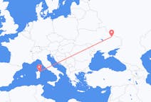 Flights from Kharkiv, Ukraine to Olbia, Italy