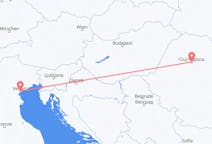 Flights from Venice, Italy to Cluj-Napoca, Romania