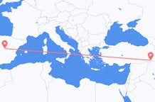 Vluchten van Şırnak naar Madrid