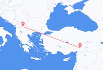 Flyrejser fra Skopje, Nordmakedonien til Kahramanmaraş, Tyrkiet