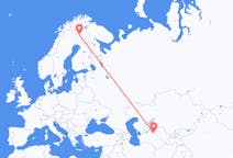 Flights from Urgench, Uzbekistan to Kittilä, Finland