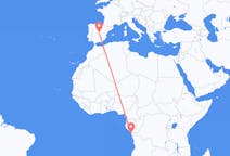 Flyrejser fra Pointe-Noire, Congo-Brazzaville til Madrid, Spanien