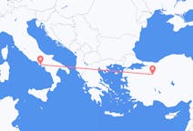 Fly fra Napoli til Eskişehir