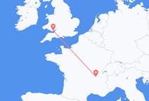 Flyreiser fra Cardiff, Wales til Lyon, Frankrike