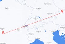 Flights from Brive-la-Gaillarde, France to Linz, Austria