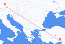 Flyreiser fra Adana, Tyrkia til München, Tyskland