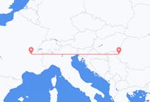 Flyreiser fra Timișoara, Romania til Lyon, Frankrike