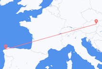 Flyrejser fra Wien til La Coruña