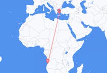 Flights from Catumbela, Angola to Santorini, Greece