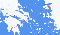 Flights from Kalamata, Greece to Mytilene, Greece