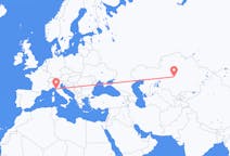 Flights from Jezkazgan to Pisa