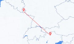 Flyrejser fra Bolzano, Italien til Luxembourg, Luxembourg
