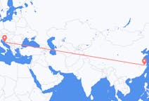 Flyreiser fra Hangzhou, til Zadar