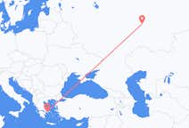 Flyg från Nizjnekamsk till Aten