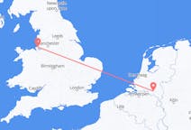 Flights from Eindhoven, the Netherlands to Liverpool, the United Kingdom