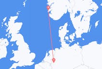 Flyg från Haugesund, Norge till Düsseldorf, Tyskland