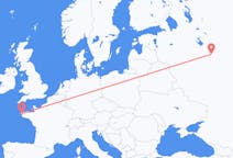 Flights from Ivanovo, Russia to Brest, France