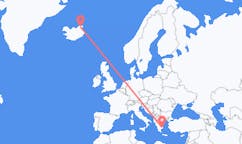 Flyreiser fra Thorshofn, Island til Athen, Hellas