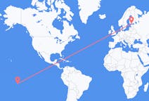 Flights from from Manihi to Helsinki