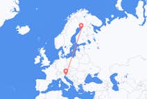 Flyrejser fra Trieste til Oulu