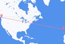 Flyreiser fra Victoria, Canada til Funchal, Portugal