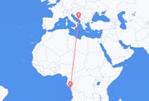 Flyg från Pointe-Noire, Kongo-Brazzaville till Dubrovnik, Kroatien
