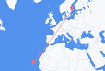 佛得角出发地 薩爾島飞往佛得角目的地 斯德哥尔摩的航班