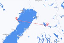 Fly fra Kajana til Skellefteå