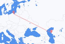 Flyrejser fra Aqtau til Gdańsk