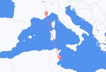 Loty z miasta Sfax do miasta Nicea