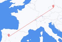 Flüge von Salamanca, nach Prag