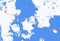 Flights from Bornholm, Denmark to Karup, Denmark